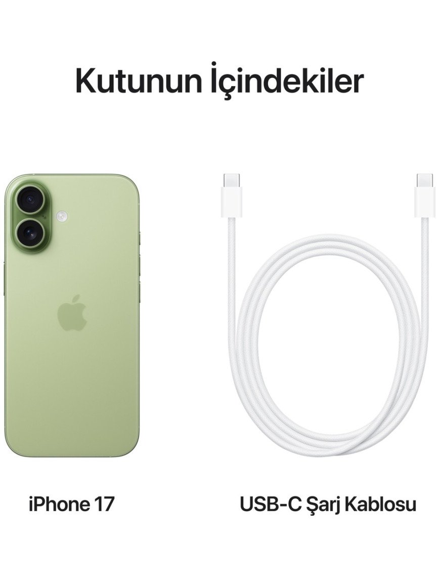 Apple iPhone 17 512 GB Ada Çayı